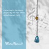dreamysoul Rain Chains for Outside, 9.41FT with 8 Hollow Hummingbird