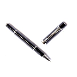 QUALITY METAL TRILATERAL ROLLER PEN. GLOSSY DESIGN MODERN PEN, FREE PEN REFILL INCLUDED (ROLLERBALL REFILL)