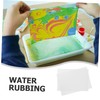 Operitacx Marbling Paper Sheets 50 Pack Coloring Paper for Children