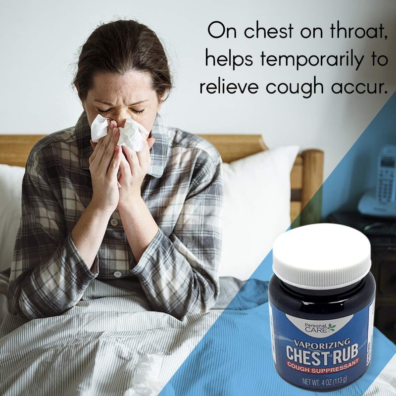 PERSONAL CARE PRODUCTS Vapor Chest Rub, 0.31 Pound