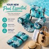 Inflatable Pool Lounge Chairs for Adults – Mesh Sling Water