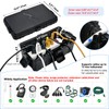Hrensaw Medium Outdoor Electrical Box(10.6x5.5x4.5inch),IP54 Waterproof Extension Cord Cover w/6
