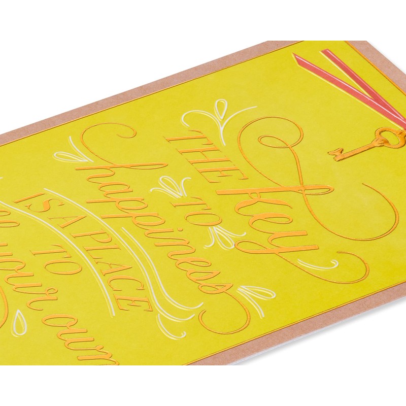 American Greetings New Home Card (Key to Happiness)