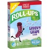 Uncle Tobys Roll Ups Groovy Grape 6 Pack