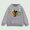 SOPILLA Street Graphic Hoodie 100% Cotton US Warehouse 6 ColorsColor: