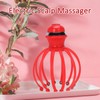 12 Claw Electric Scalp Massager Rechargeable Vibrating Head Massager Tool