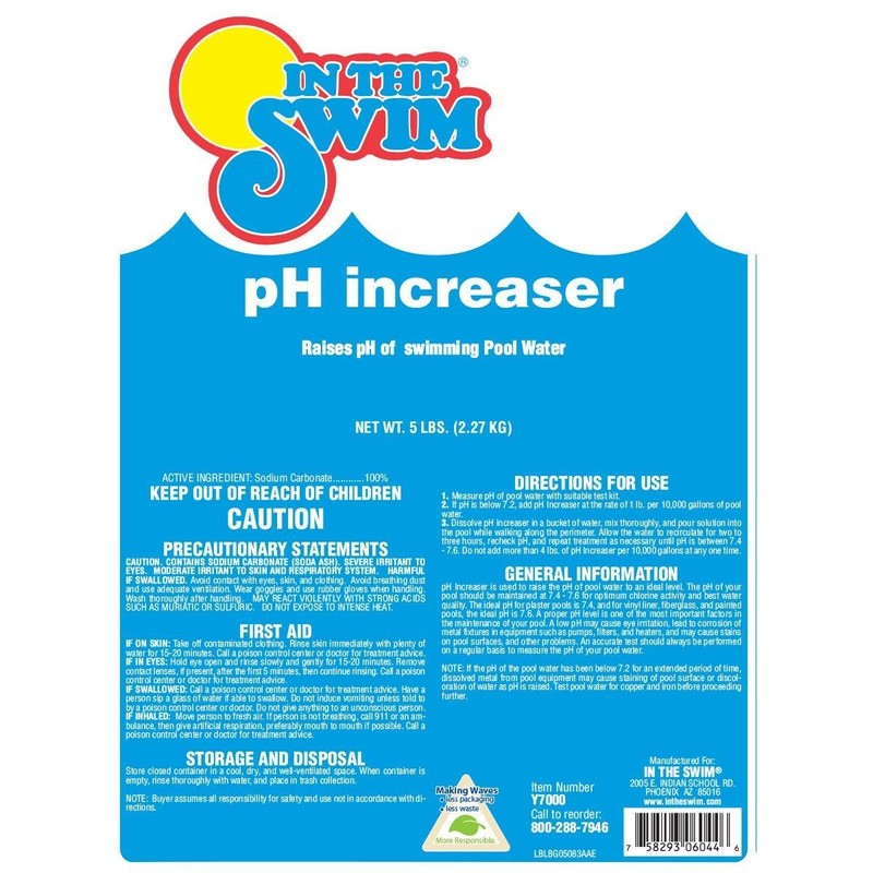 In The Swim pH Increaser for Pools - Granular 100%