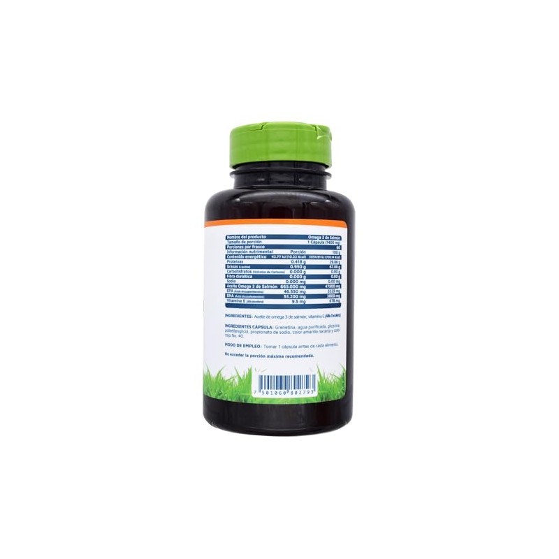 Vidanat Omega 3 de Salmón 60 Cáps – Fuente Natural