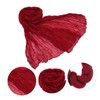 Mobestech 2pcs Boho Gauze Table Runner Romantic Decorative Table Cloth