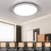MOLVCE Ceiling Light LED Ceiling Light Flat Round 36 W