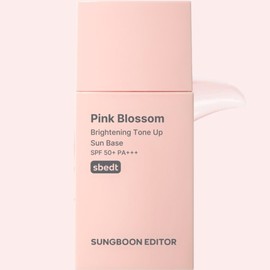 Ingredient Editor Pink Blossom Brightening Tone-Up Sun Base SPF50+ PA+++, 30ml, 1 piece / 성분에디터 핑크 블라썸 브라이트닝 톤업 선 베이스 SPF50+ PA+++, 30ml, 1개