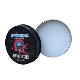 Aftershock Eternal Ink Care Tattoo Butter Balm, All Natural Tattoo Aftercare Balm for Healing, Hydration & Skin Revival
