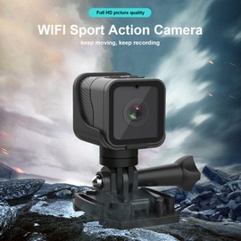 Hotspot WiFi Cameras 1080P HD 16/9 Mini Portable Camera Outdoor Sport Action Camera, WiFi Hotspot, Large Capacity, Premium Lens with 1080P Pixels