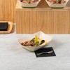 Restaurantware Sustain 1 Pound Disposable Food Boats, 200 Sturdy Paper
