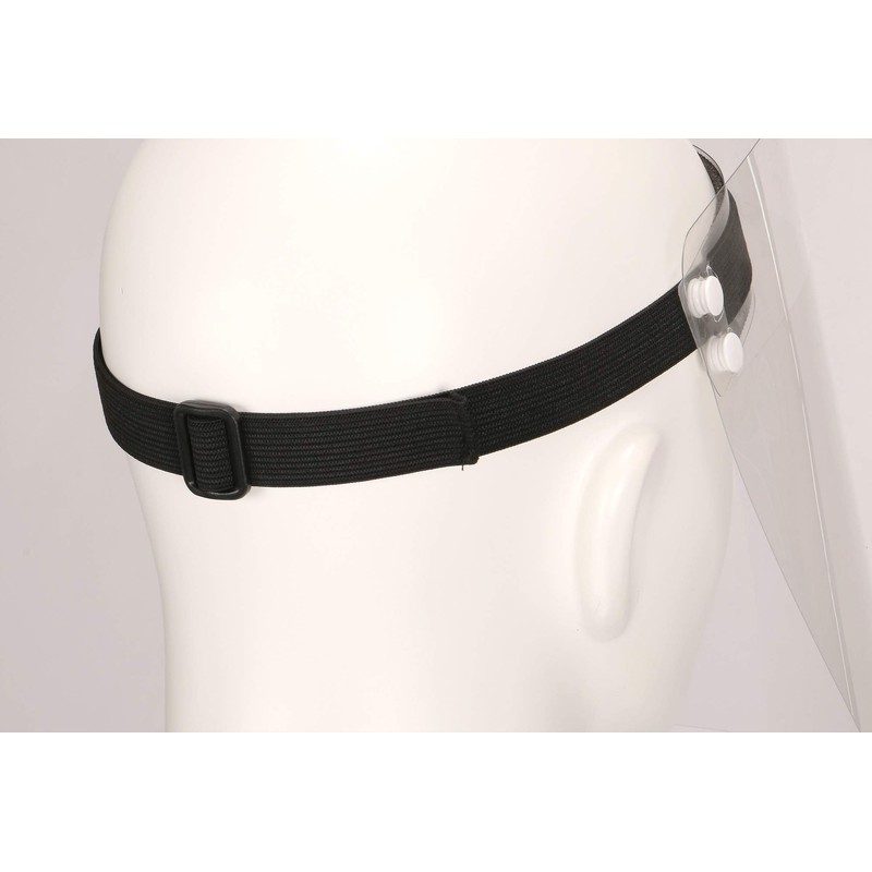 Kajimeiku Face Shield 6553 White Japan F (Free Size), white