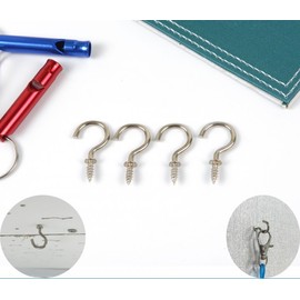 Screw Screw Type Wall Ceiling Hook Ring 1P (small) 8ea