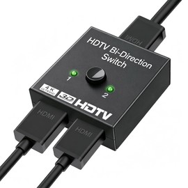 Samsung Cos HDMI Switcher, 4K/60HZ/1080P, Bi-Directional, 1 Input, 2 Inputs, 1 Output, Manual Switching, 3D Visual Effect, No Power Supply Required (hdmi)