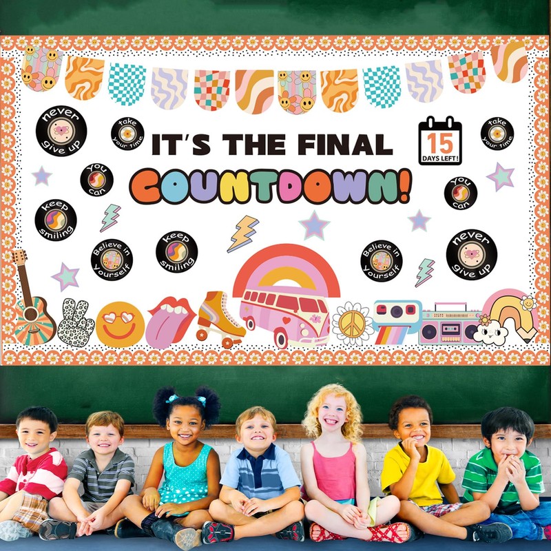 End of The Year Bulletin Board Decorations Set Graduation Classroom