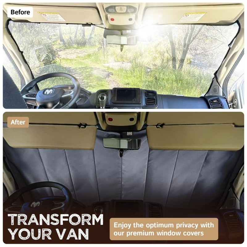 Living in a Bubble Insulated Blackout Window Covers for RAM