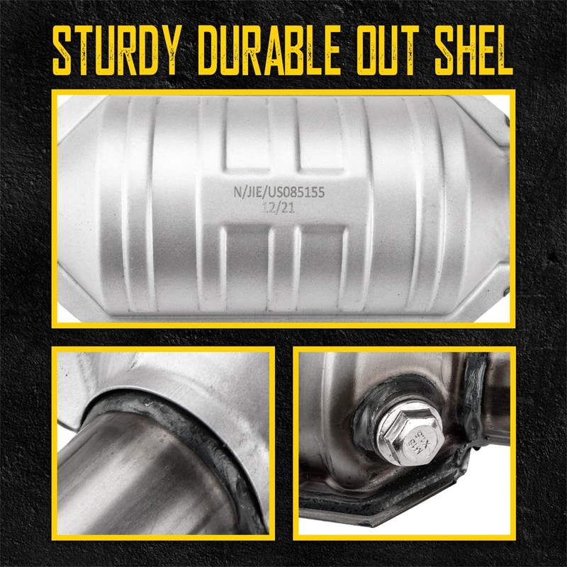 AUTOSITY Catalytic Converter, Catalytic Converter Stainless Steel Compatible With Tacoma