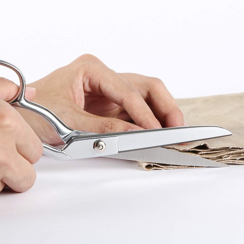 LIVINGO 8" Professional Heavy Duty Tailor Fabric Scissors, Dressmaking Scissors