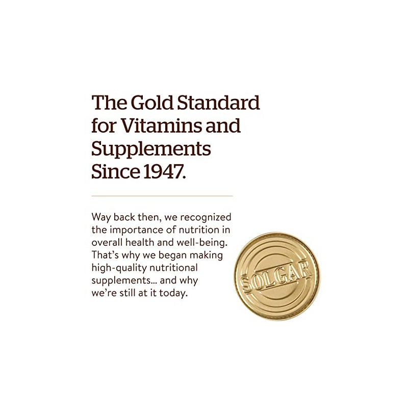 Solgar Natural Vitamin K2 (MK-7) 100 µg Vegetable Capsules -