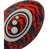 Optimum STREET RUGBY BALL - BLACK/ORANGE - MIDI