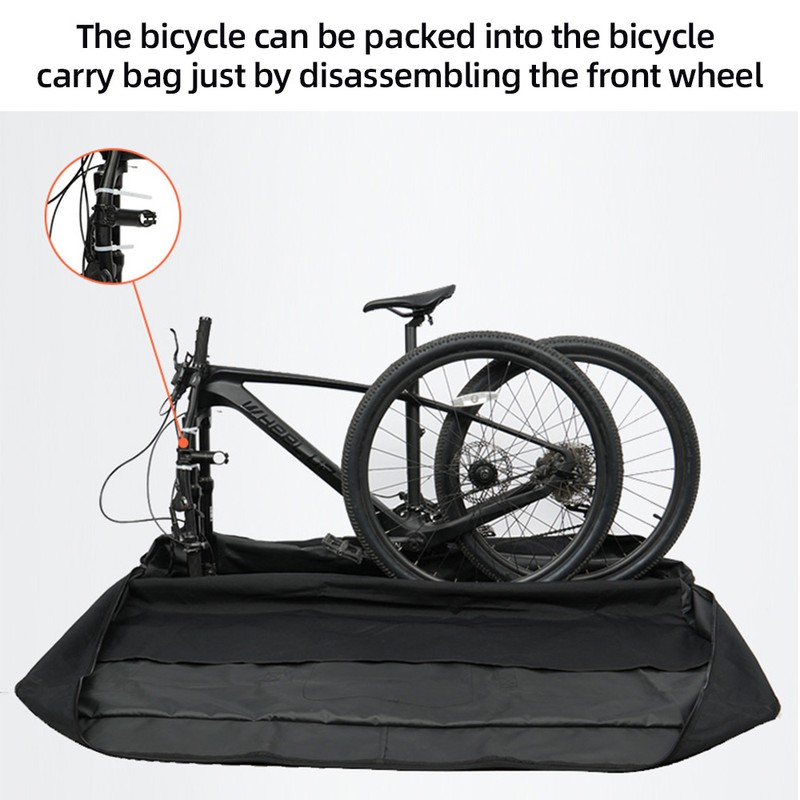 Portable Bike Carry Bag Oxford Cloth Bicycle Transport Storage Case