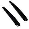 MANUFORE 200mm 65Mn Steel Black Saw Blade 2 Pack for