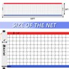 Airist Portable Volleyball Net Set with Height Adjustable Pole and