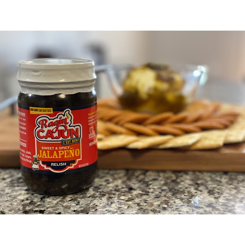 Spicy Sweet Jalapeño Relish 12 fl oz Ragin' Cajun (Pack
