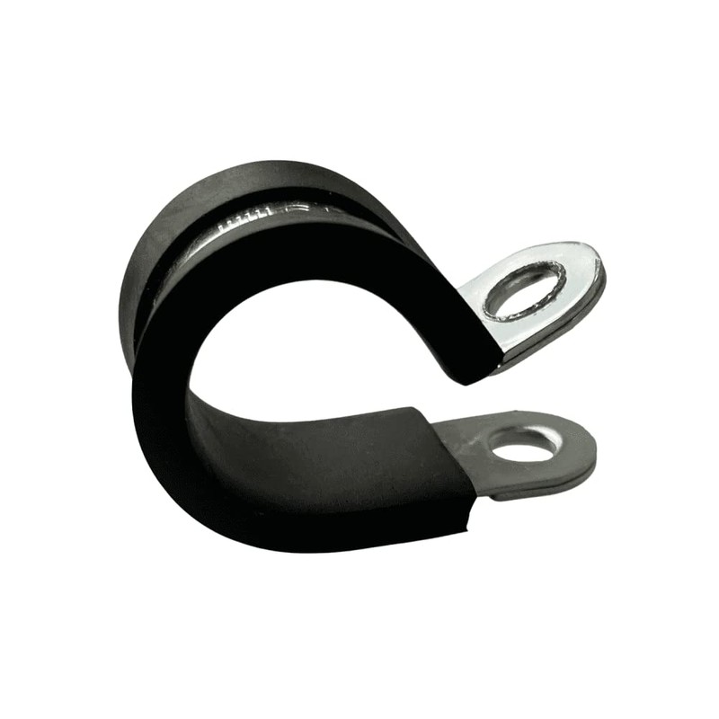 Boltza® W1 Zinc Plated Mild Steel Rubber Lined P Clips