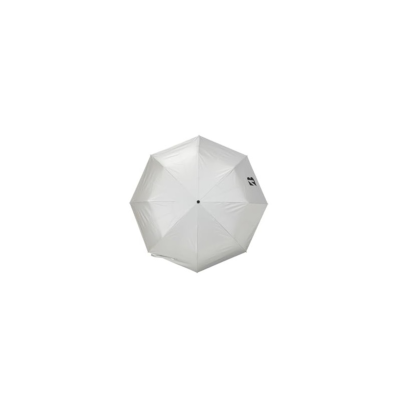 Bridgestone UM2403SV Folding Silver Umbrella, Silver, 2024 Model