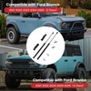 Front Hood Lift Struts, Bolt in System Hood Supports Struts