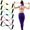 Skylety Figure 8 Fitness Resistance Bands with Handles Set of