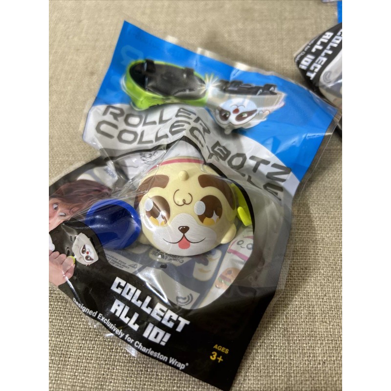 Charleston Wrap Roller Botz Collectible Slide Racing Toy New in