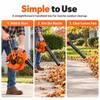 Gas Leaf Blower for Lawn & Garden – 25.4cc 2-Stroke