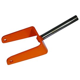 Stens 285-498 1/2 Inside Diameter Caster Yoke, Replaces Scag: 45006, Wright Mfg.: 93460001, 7/8 Shaft Size, 12-1/2 Overall Length, for Front Caster