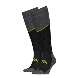 HEAD Unisex Ski Beginner Kneehigh Kneehigh Socks (Pack of 2)
