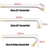 17 cm 3600PSI Pressure Washer Wand Extension Angle Quick Connect