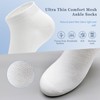 Women Ankle Thin Sock Mesh Bamboo Beathable Ventilating Socks for