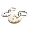 001 Placas de Identificación para Perros Gatos Personalizadas Encantador Símbolos