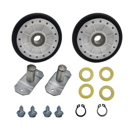 Dryer Rear Drum Support Roller Kit Replacement for AP4242491 31001096 WP31001096 LA-1008 Compatible with Mayt-ag W-hirlp-ool Ama-na Roper Admiral dryer LA1008 PS2162268