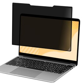 Trybest Anti-Peeping Film for PC Peeping Prevention 13.3 Inch Anti-Peeping Filter Screen Protector Film Screen Protector Film 16:9 Magnetic Removable Anti-Glare Portable Double Sided Reusable (13.3