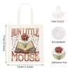 WCGXKO Dark Romance Gift Run Little Mouse Canvas Shopping Bag