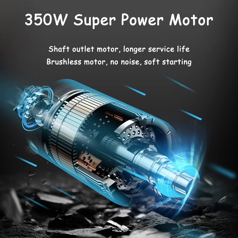 72mm Hub Motor Skateboard, 350W Electric Skateboard Brushless Hub Motor