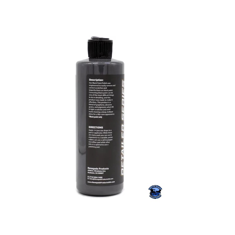 Renegade Graphene & Ceramic Black Paint Polish 16 Oz rp-LFGRPGBP16