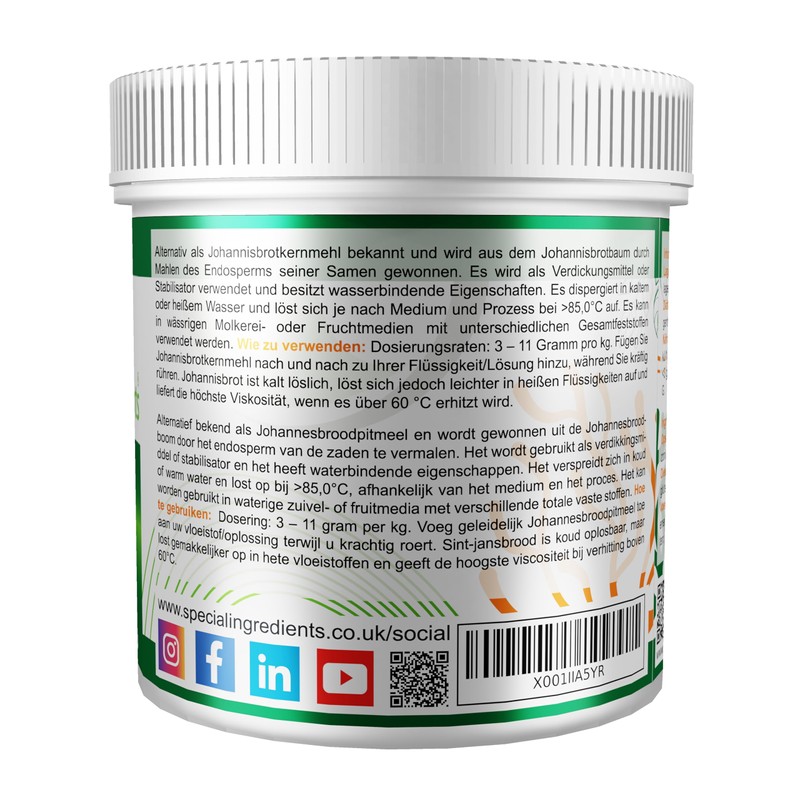 Special Ingredients Carob Gum of the Highest Quality 100 g