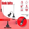 LINK BITS INHD06 Antena de TV Digital para Interior, Alta