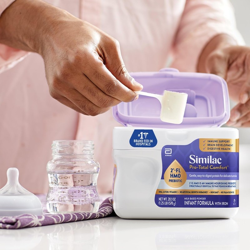 Similac Pro-Total Comfort Infant Formula With Iron, 20.1-oz Tub
